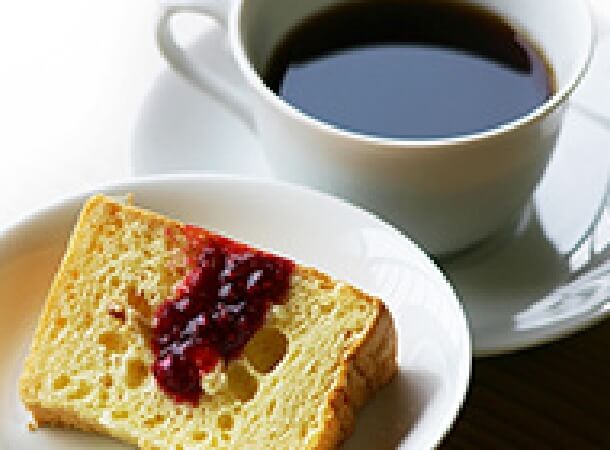 豆腐シフォンケーキ珈琲セット